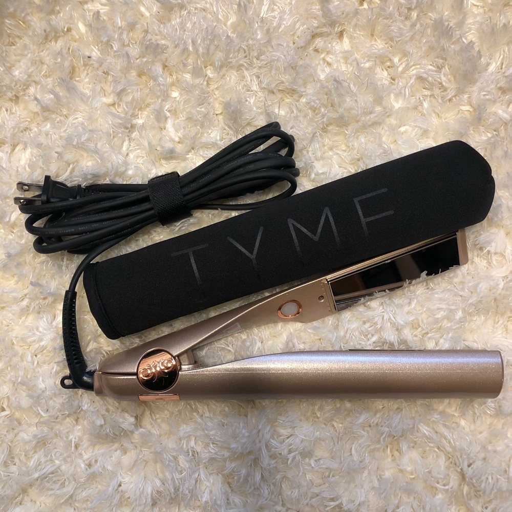 TYME Pro Iron 2 in 1 hair straightener and curler